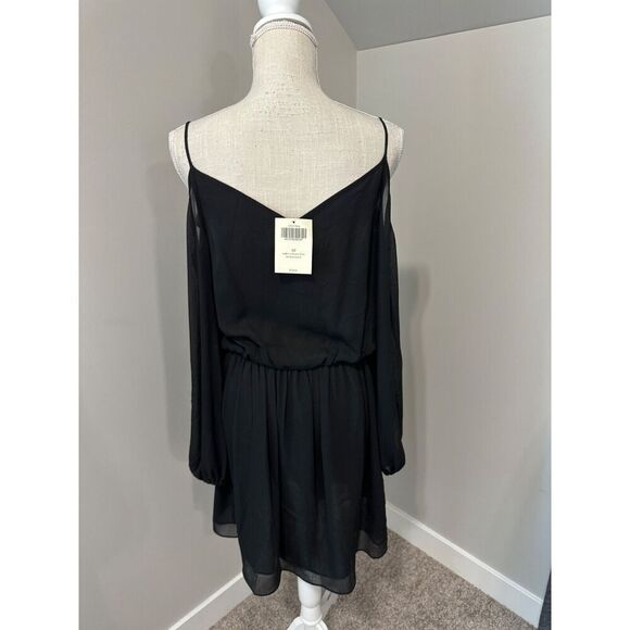 NWT Boston Proper Womens Dress 12 M Ruffle Fairy Vamp Witchy - Picture 5 of 7